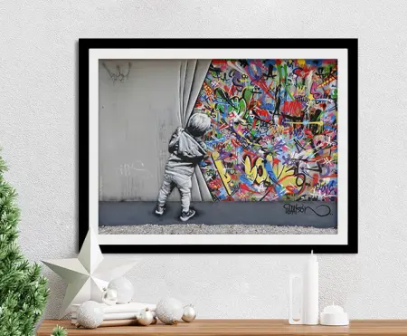 Banksy Behind the Curtain