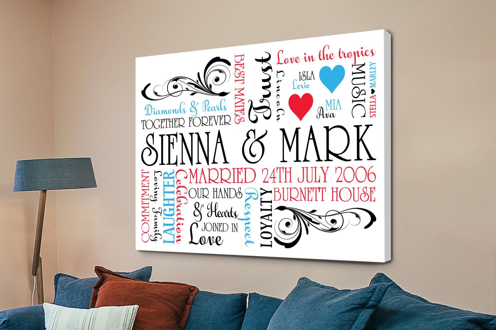 Personalised Word Art