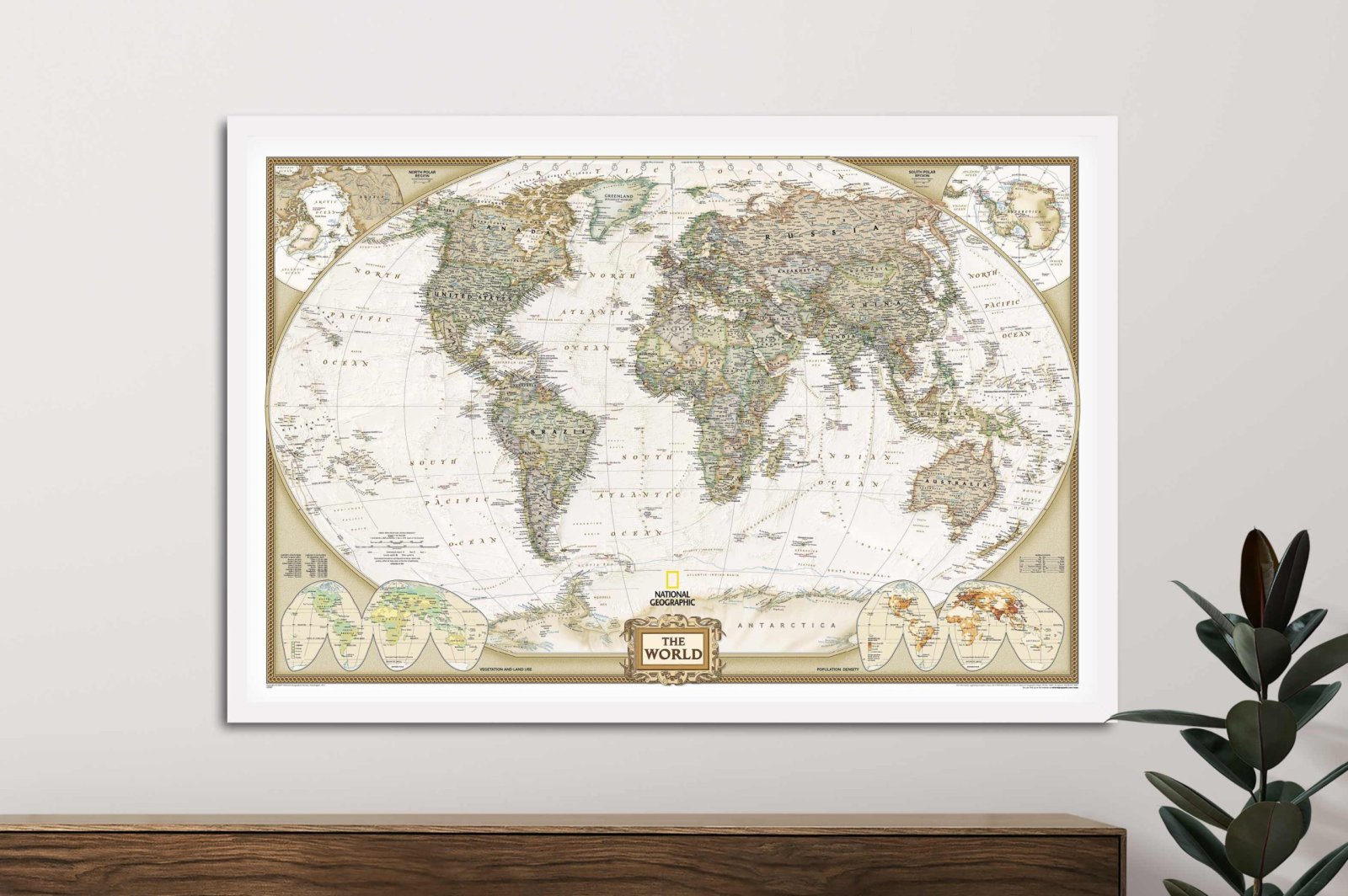 Map Wall Art