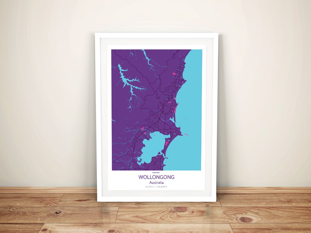 City Street Maps Art